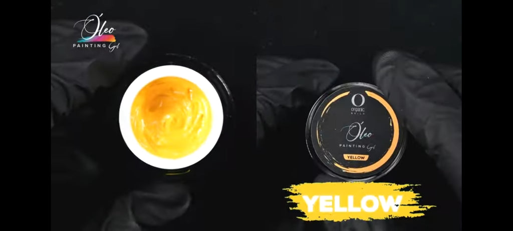 Óleo Painting Yellow