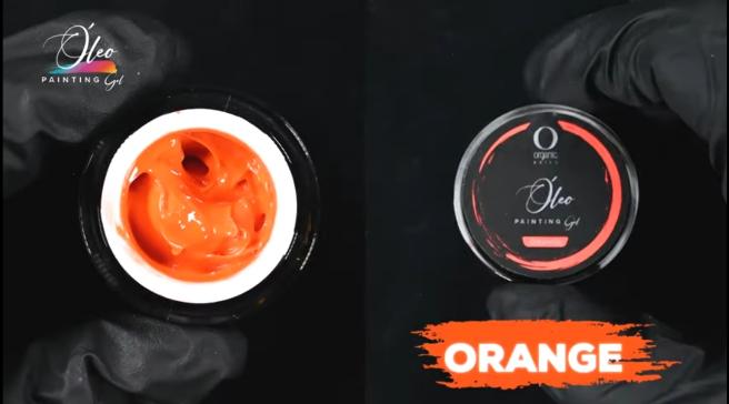 Óleo Painting Orange